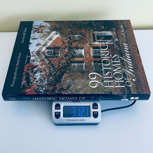 99 HISTORIC HOMES OF INDIANA Hardcover Book Coffee Table Book - Picture 5 of 5